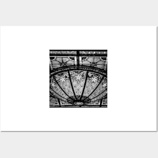 The Driskill - Black and White Posters and Art